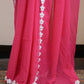 Flower Pink Cotton Saree