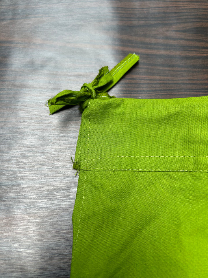 Lemon Green Cotton Petticoat
