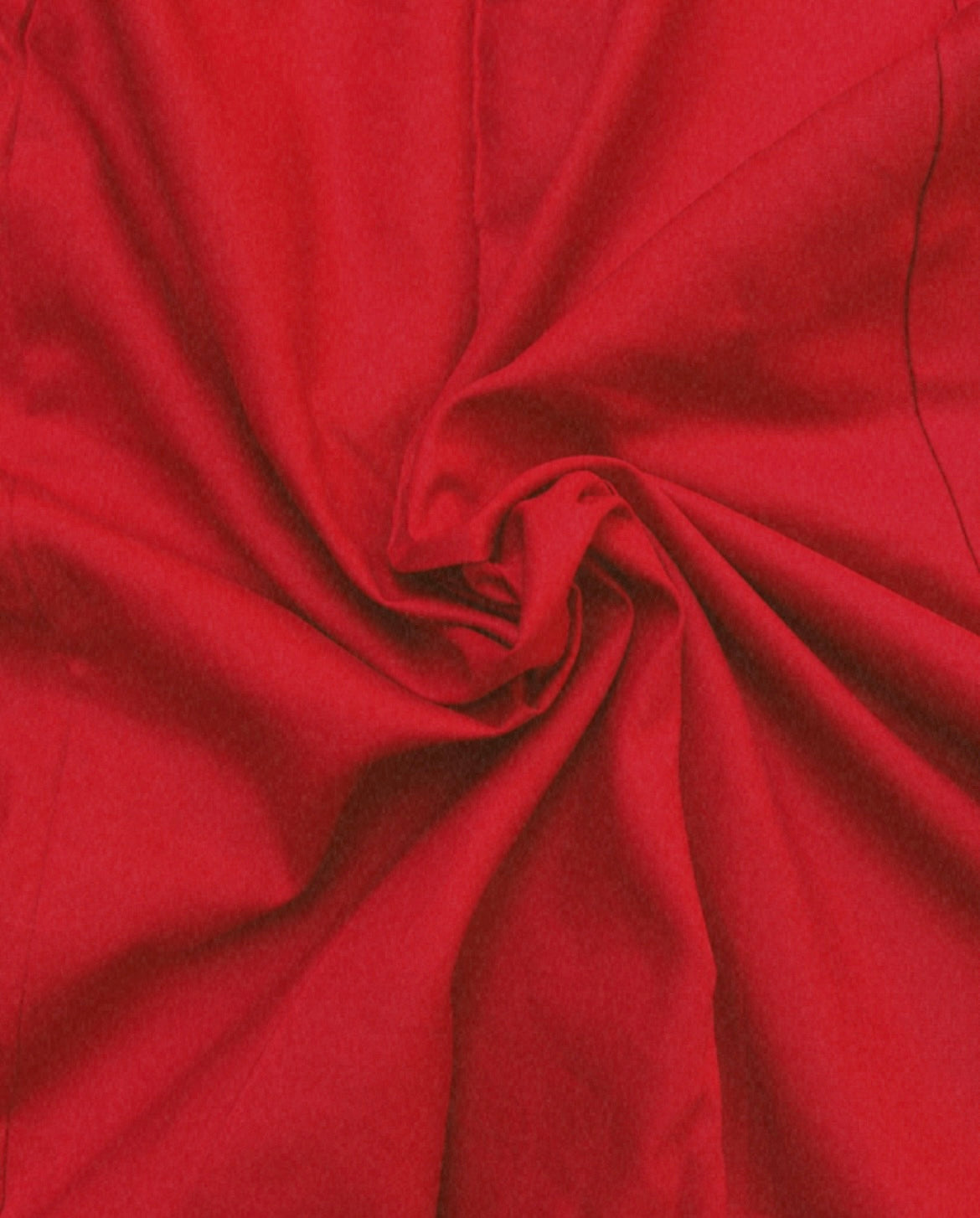 Red Cotton Petticoat