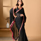 Black Zari  Mulmul Cotton Saree