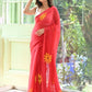 Sunflower Mulmul Cotton Saree