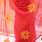 Sunflower Mulmul Cotton Saree