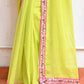 Green Mulmul Cotton Saree