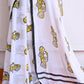 Yellow Taxi Mulmul Cotton Saree