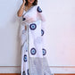 Evil Eye Mulmul Cotton Saree