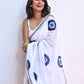 Evil Eye Mulmul Cotton Saree