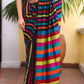 Multicoloured Mulmul Cotton Saree