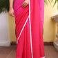 Pink Tie Dye Mulmul Cotton Saree