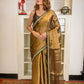 Golden Zari Tissue Saree