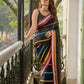 Classic Black Mulmul Cotton Saree