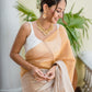 Silver Golden Tissue Saree