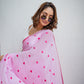 Pink Love Mulmul Cotton Saree