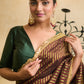 Green Half Sleeves Blouse