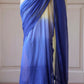 White Tie Dye Mulmul Cotton Saree