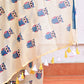 Yellow Owl Mulmul Cotton Saree