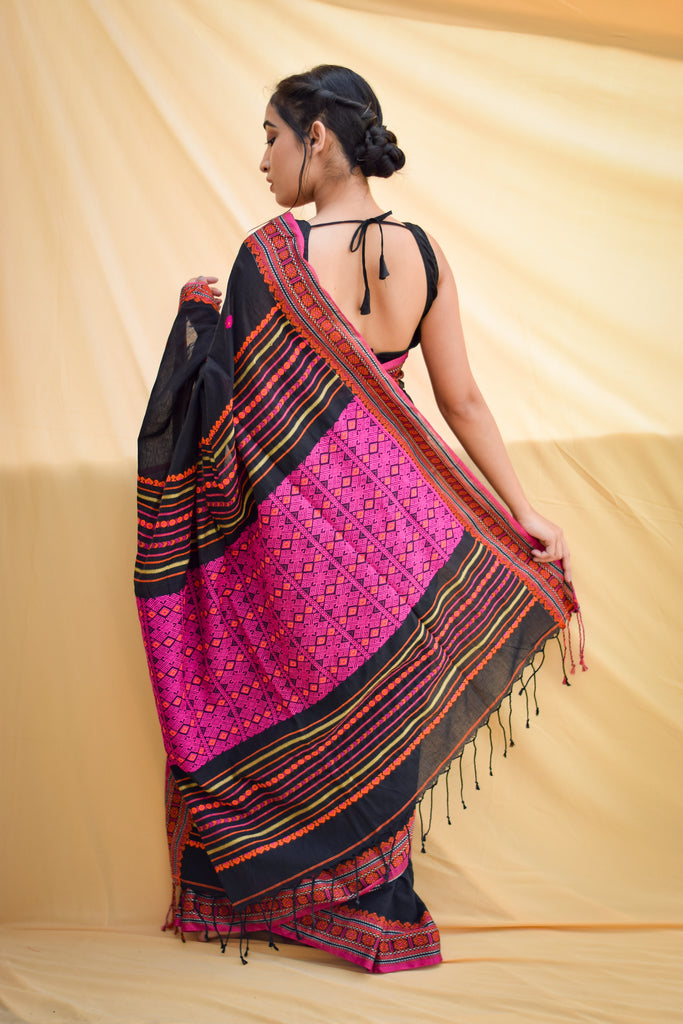 Khadi Saree Online - Qadri Weaves | Gulabo Sitabo