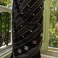 Ebony Black Handwoven Khadi Cotton Saree